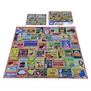 White Mountain Puzzle Did You Know 1000 pieces Complete Excellent Condition